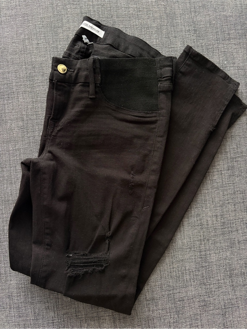 Good American maternity jeans